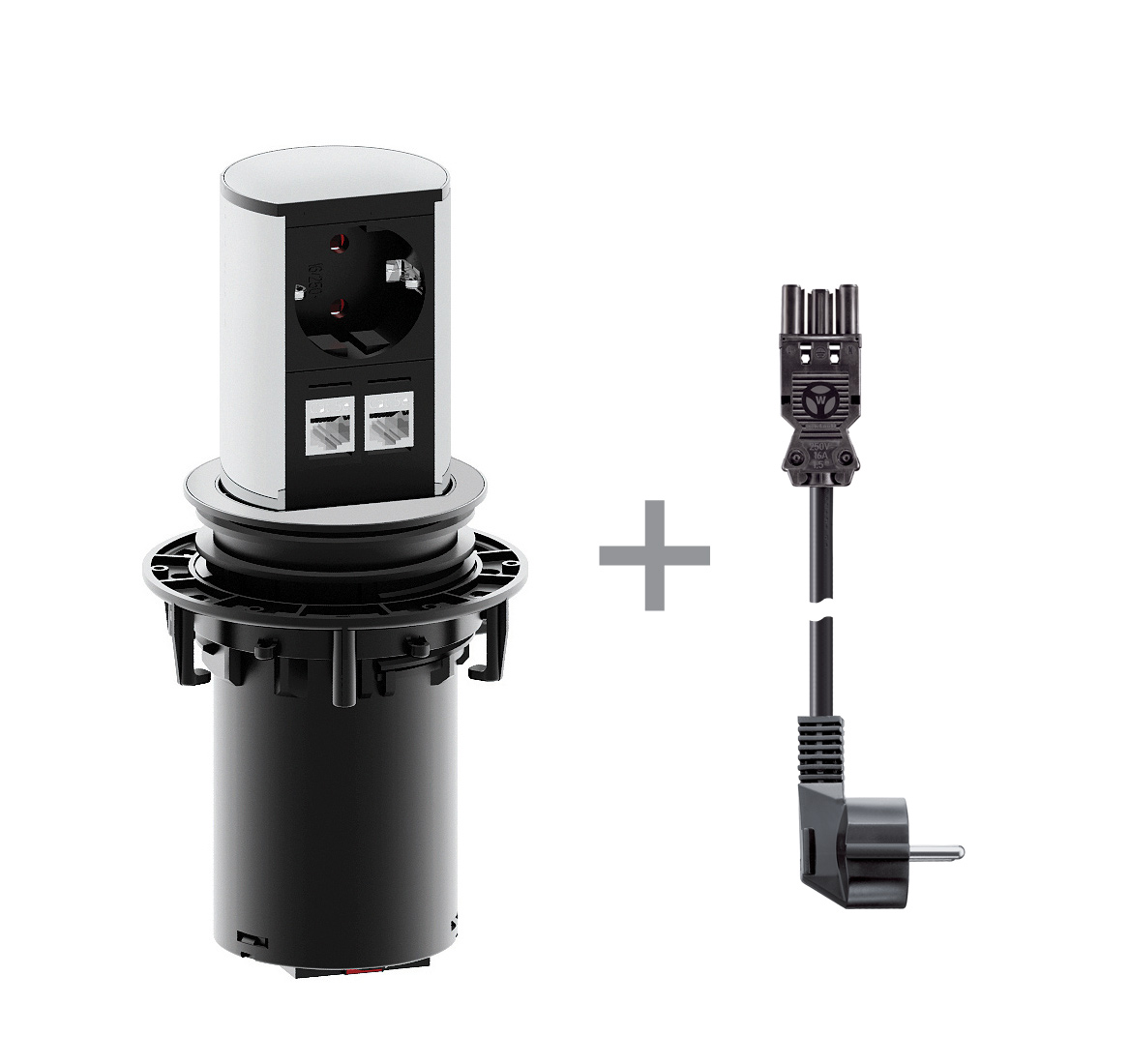 ELEVATOR 1x220V+2Cat5e+ ������ ��������